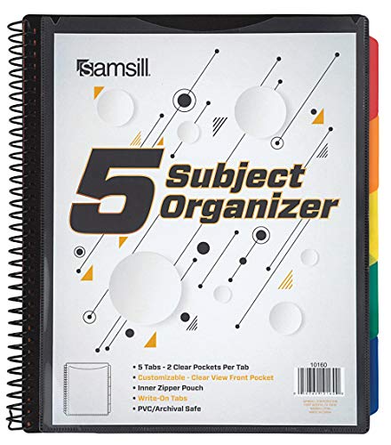 Top 24 - Binder Dividers With Pocket | Binder Index Dividers