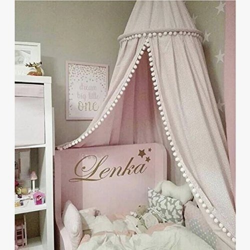 Lovable Pink Bed Canopy