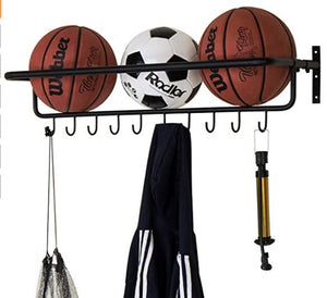 10 hook ball rack