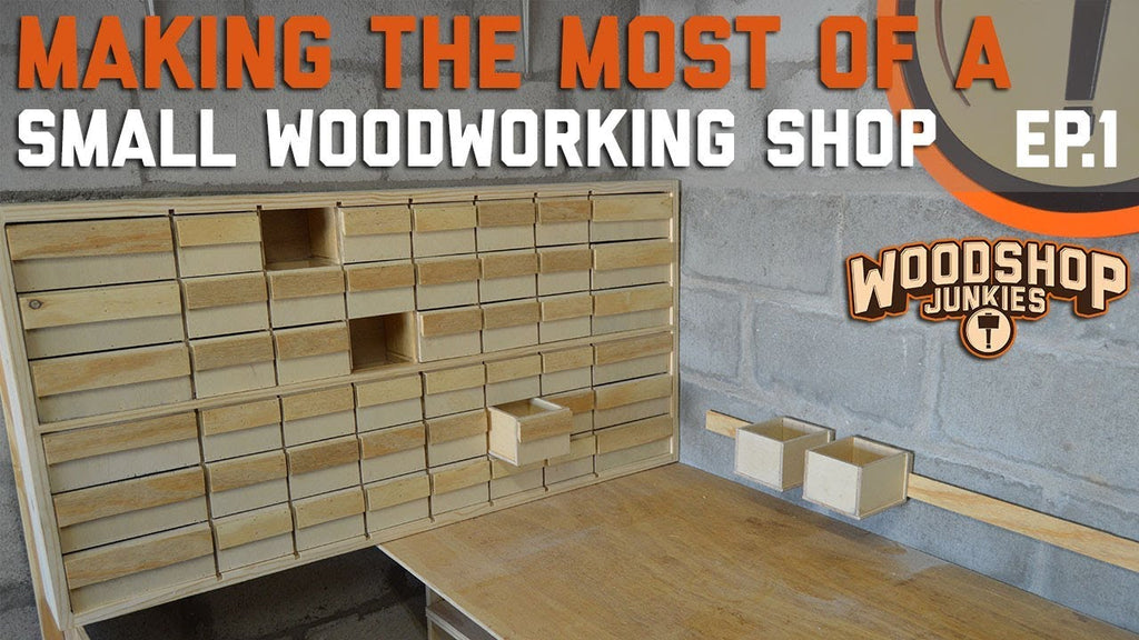 Screw And Parts Organizer And Storage DIY - Making The Most Of A Small Woodworking Shop Ep.1 de Woodshop Junkies hace 1 año 14 minutos 342,772 vista