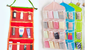 2 DIY useful multipurpose Storage bag /Organizer hanger by Tania'S Styles (1 year ago)