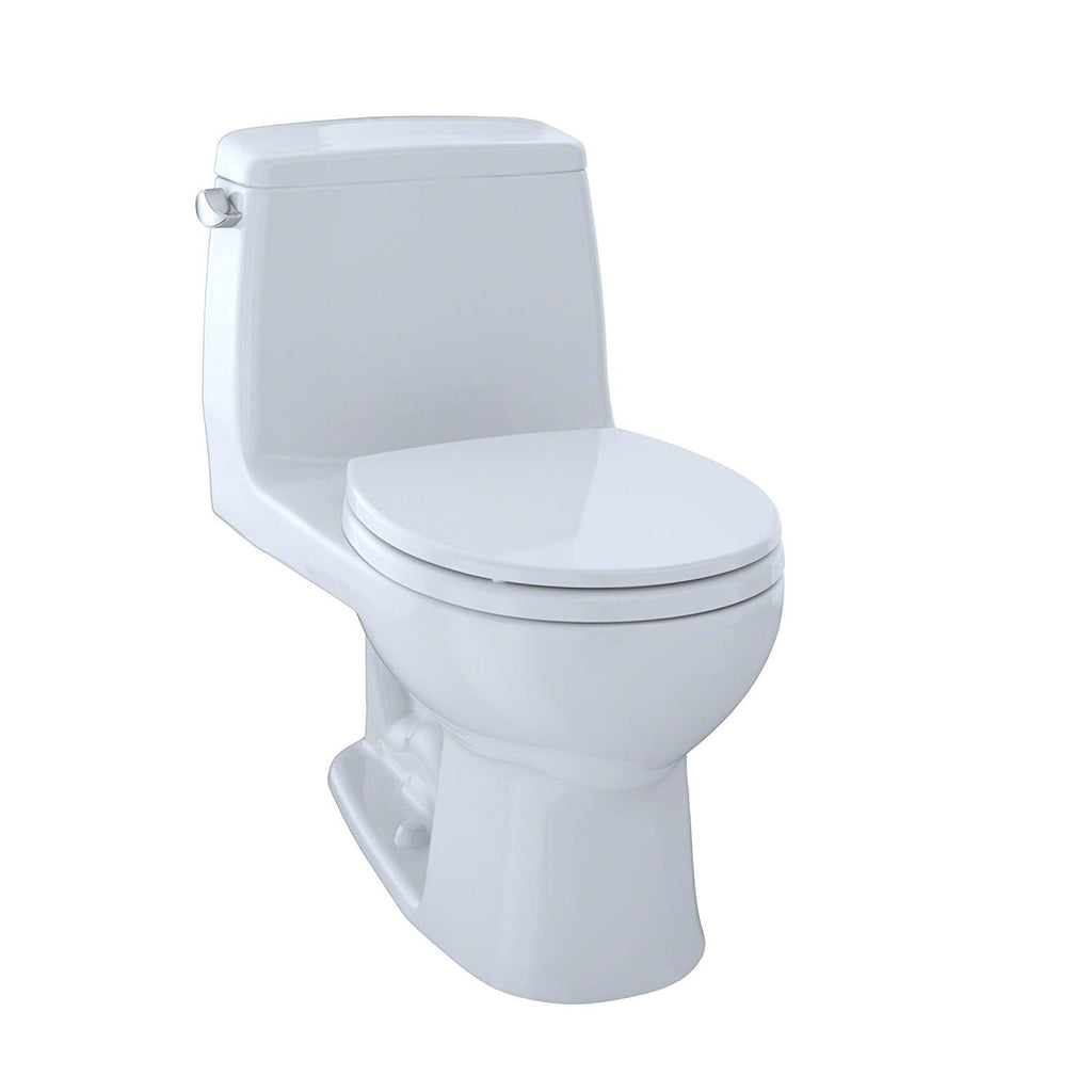 For bathrooms, en-suites, or powder rooms on the smaller side, a great space-saving solution is a compact toilet