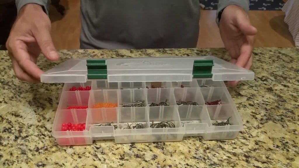 In this weeks Tip for Tuesday Captain Jim explains how he organizes his hooks, beads, and swivels so they are neat and easily accessible when he needs to ...