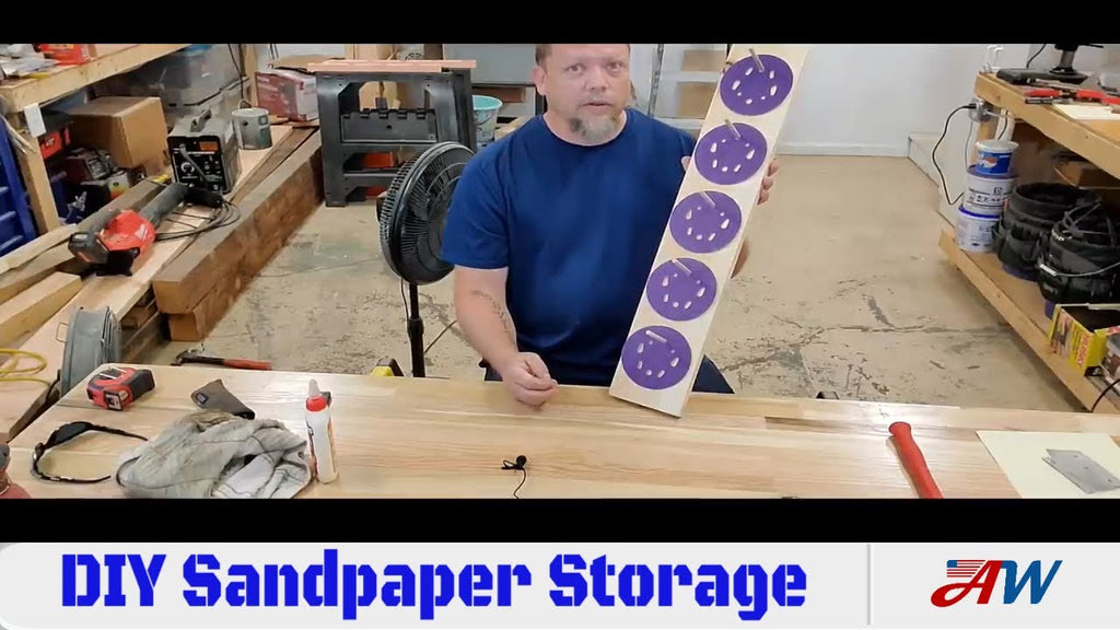 DIY Sandpaper Storage | Sandpaper Organizer | Hook and Loop Sandpaper | Sand Paper Storage Ideas by American Woodsmith (10 months ago)
