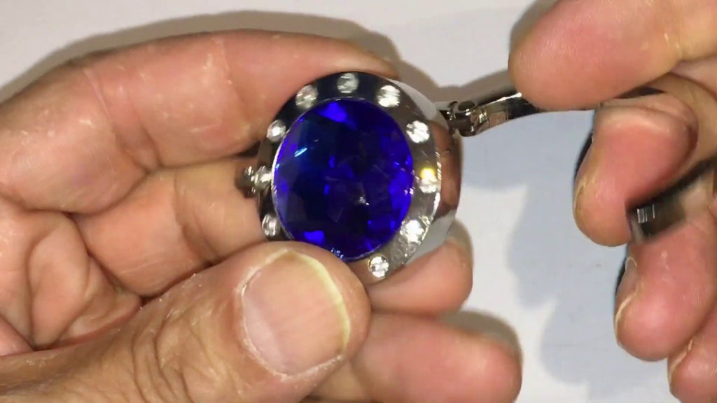 Purse Hooks Folding Section Storage Handbag Table Hook Hanger Holder $2.36 AmaZon: ...