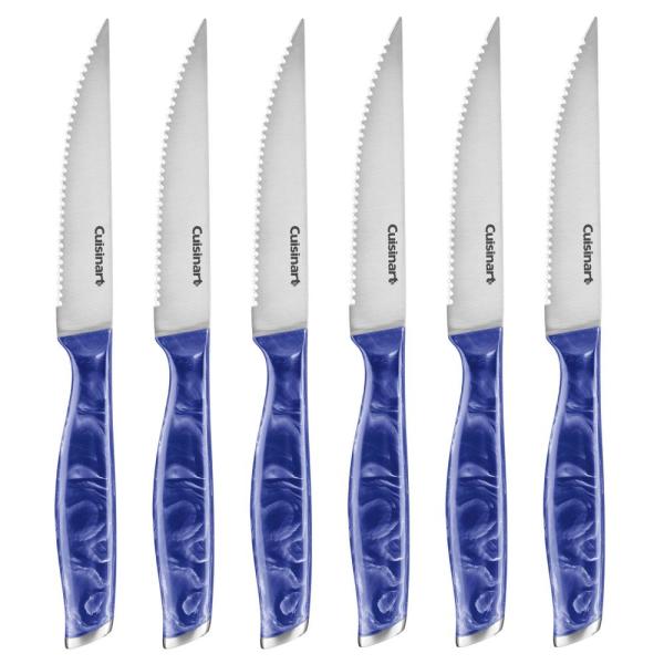 Cuisinart C77MB-6PSKB Marbled Collection 6-Piece Steak Knife Set only $11.81