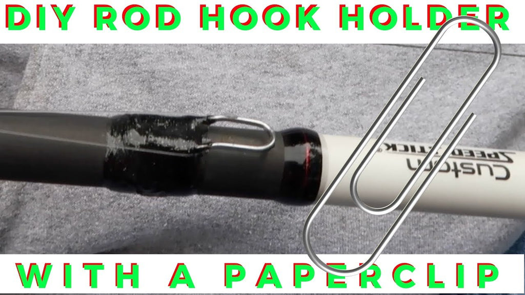 DIY Hook Holder For Your Rod And Reel With Just A Paperclip! by G4 Outdoors (2 years ago)