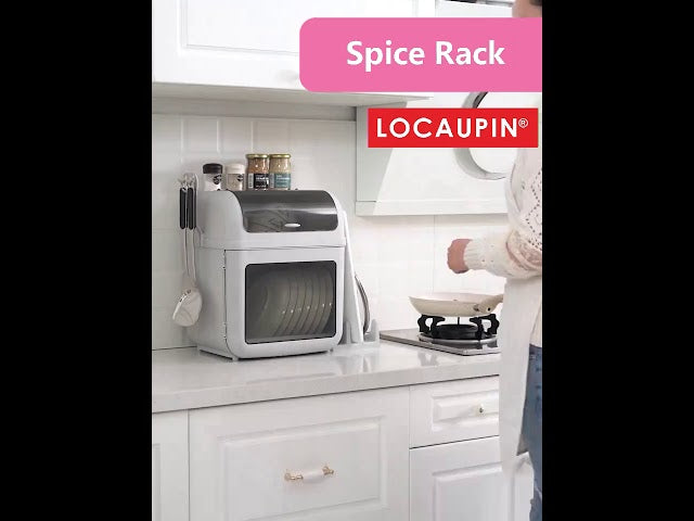 Kitchen Dish Rack Dish Drainer Dish Storage Drawer Cover Holder Hooks Glass Holder by LOCA UPIN (1 year ago)