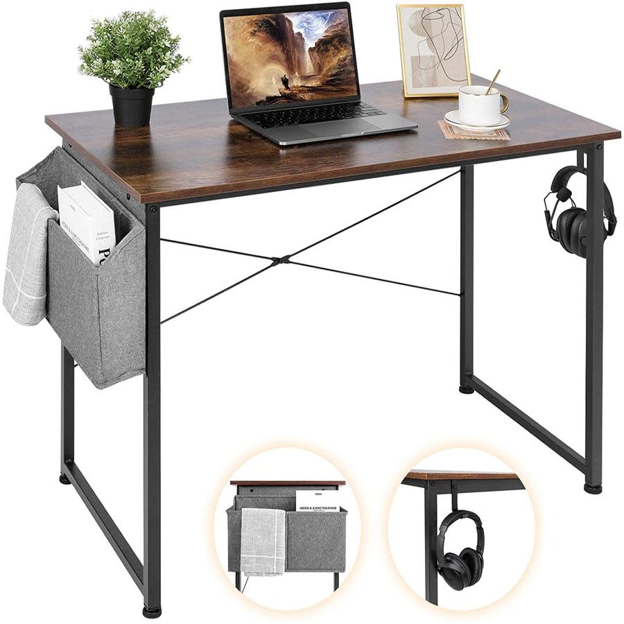 Keeypon 39" Writing Desk w/ Storage Bag for $27 + free shipping