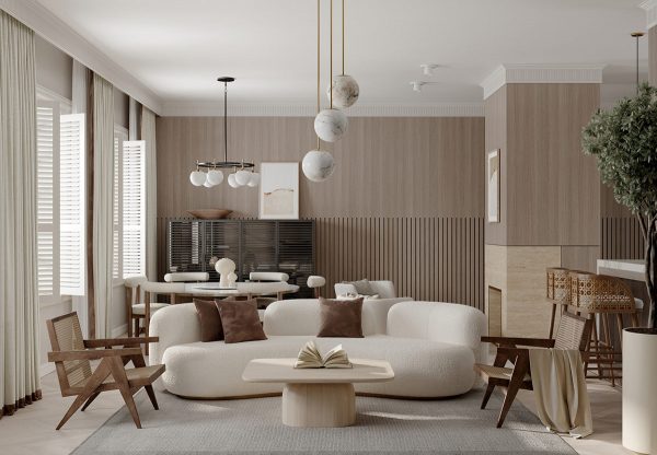 Two Beautifully Bespoke House Interiors In Moscow