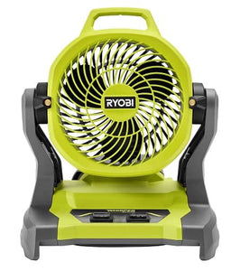Ryobi 18V Whisper Series 7.5 Inch Bucket Top Misting Fan