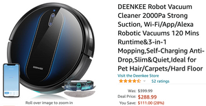 Amazon Canada Deals: Save 28% on Robot Vacuum Cleaner + 41% on Bluetooth Speaker + 68% on Chef Knife-8.5” + More Offers
