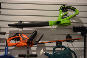 How To Hang A Leaf Blower In The Garage