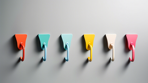 Decorate with Art: Stylish Wall Hooks