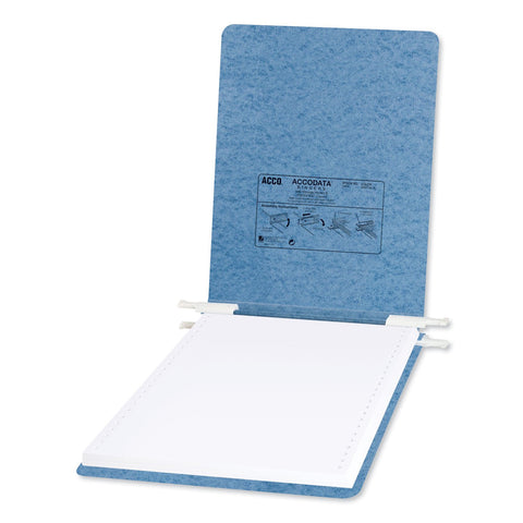 ACCO PRESSTEX Covers with Storage Hooks, 2 Posts, 6" Capacity, 11 x 14.88, Light Blue