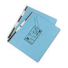 ** Pressboard Hanging Data Binder, 14-7/8 X 11 Unburst Sheets, Light Blue **