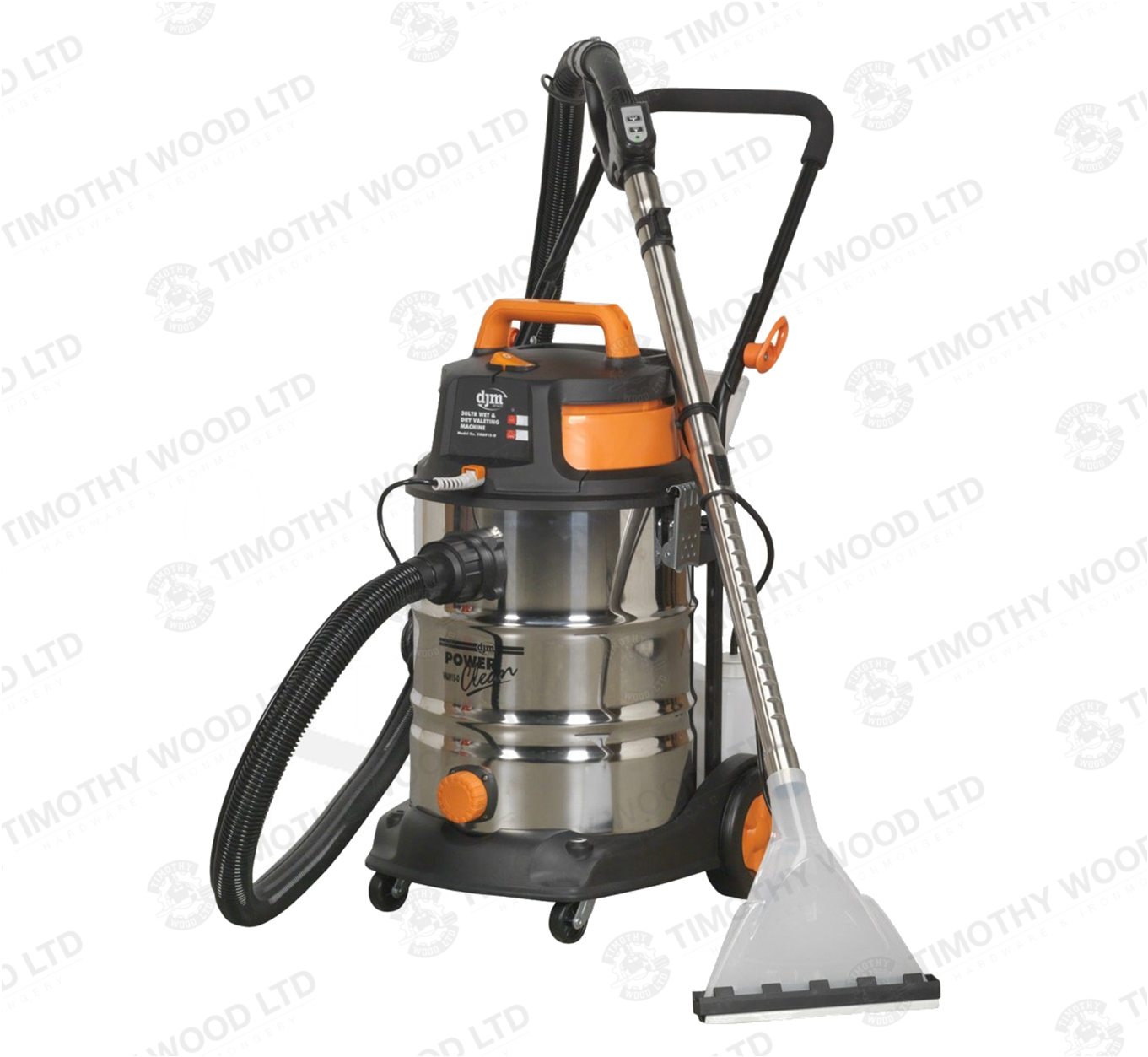 DJM VMA915 Wet & Dry Valeting Carpet Vacuum Cleaner Machine 30ltr 1500W/230V