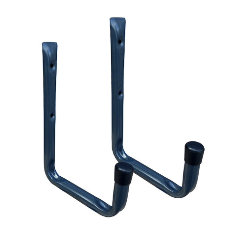 2 x Wall Mounted 150mm Utility Storage Hooks<br><br>