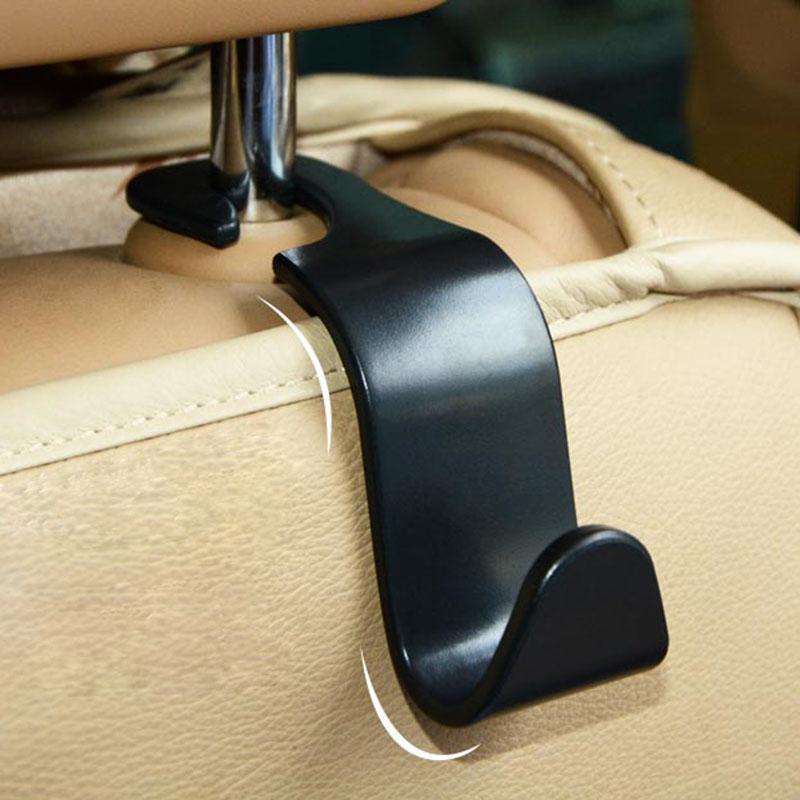 4 X Creative Car Seat Back Hooks Hangers Organizer Universal Headrest Mount Storage Hooks House