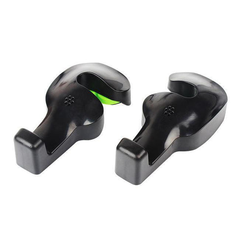 2Pcs Car Seat Back Hooks Bags Hanger Holder Organizer Automobiles Headrest Mount Storage Hooks